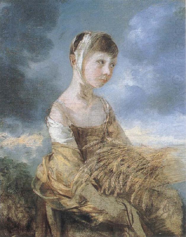 Margaret Gainsborough Gleaning, Thomas Gainsborough